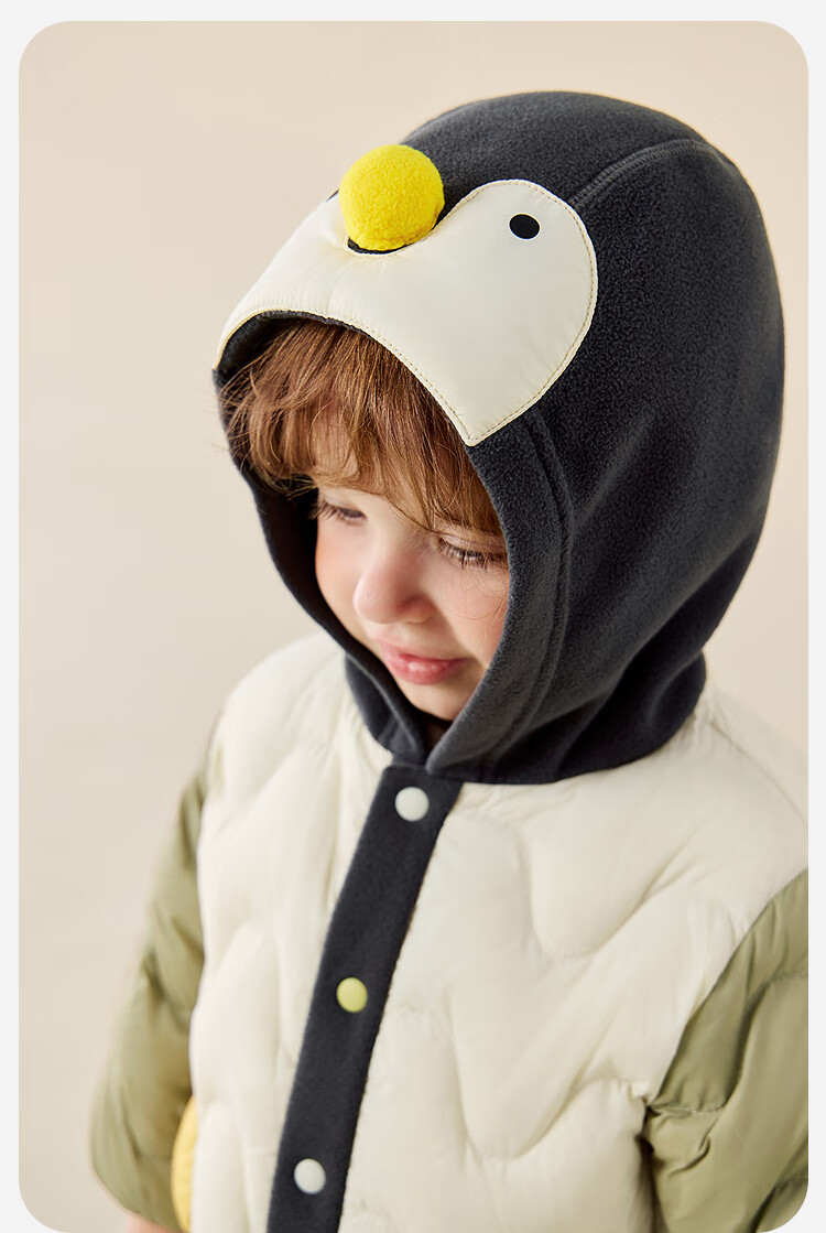 Minibala 【Three-proof】Lightweight Baby Down Jacket for Boys and Girls Winter Warm Down Coat 2025 New Arrival 5
