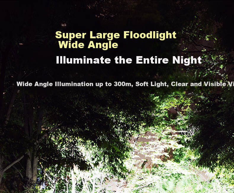 Aokesi High-Power Flashlight, Ultra-Bright Outdoor Zoomable Long-Range Rechargeable Multi-Functional Waterproof Portable Long Battery Life for Home Use 9