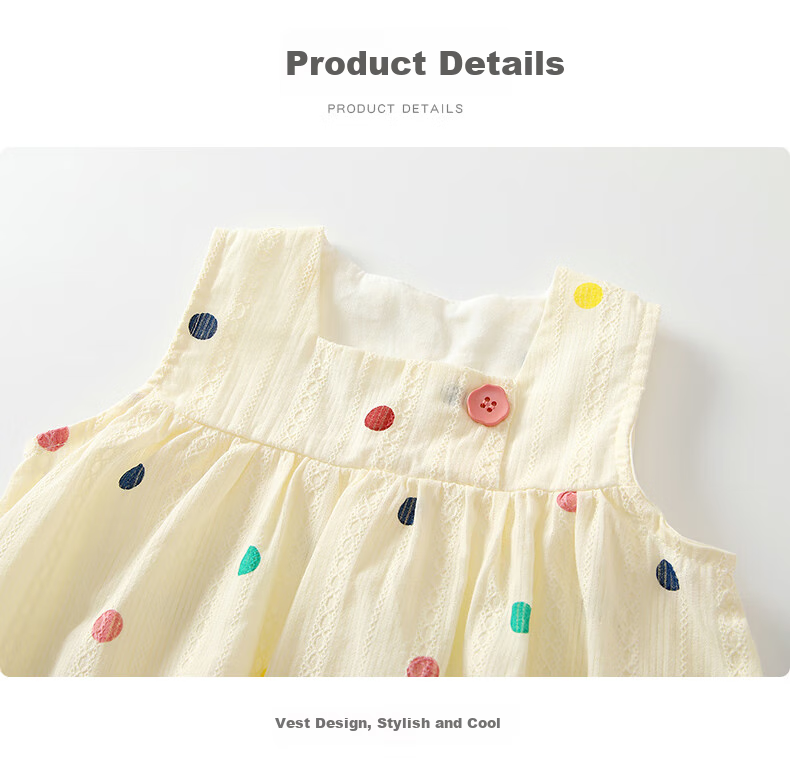 VOONLIE Girls' Summer Outfit Set, 2026 New Stylish Children's Clothing, Baby Girl Short-Sleeve Two-Piece Set 5