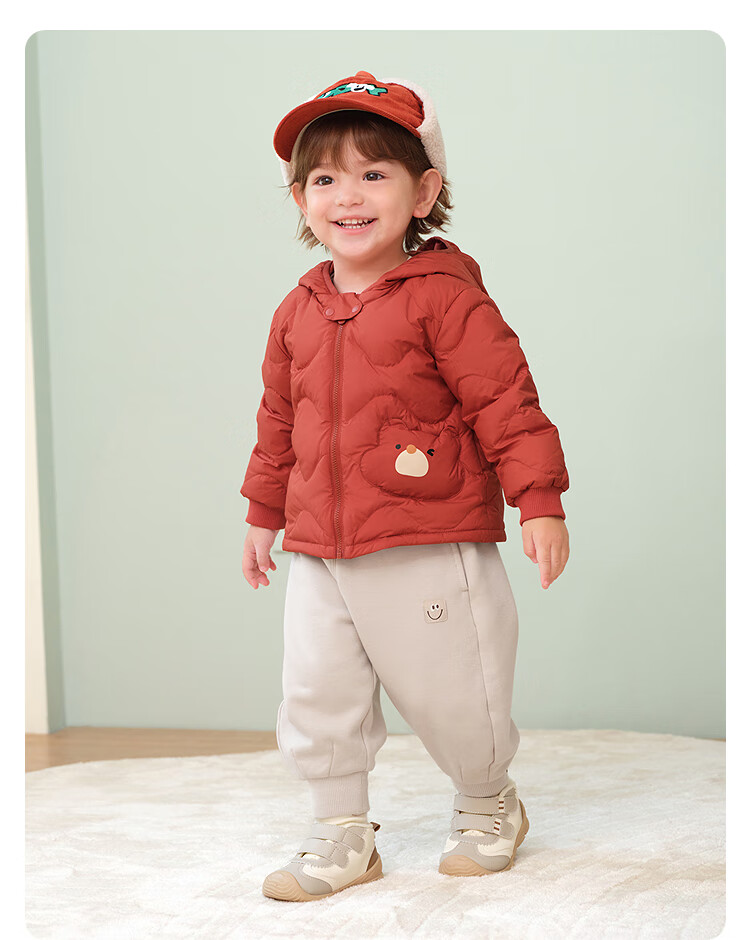 BALABALA Children's down Jacket for Girls And Boys, Winter Lightweight Warm Coat for Toddlers, Cute Outerwear for Baby Boys And Girls 15