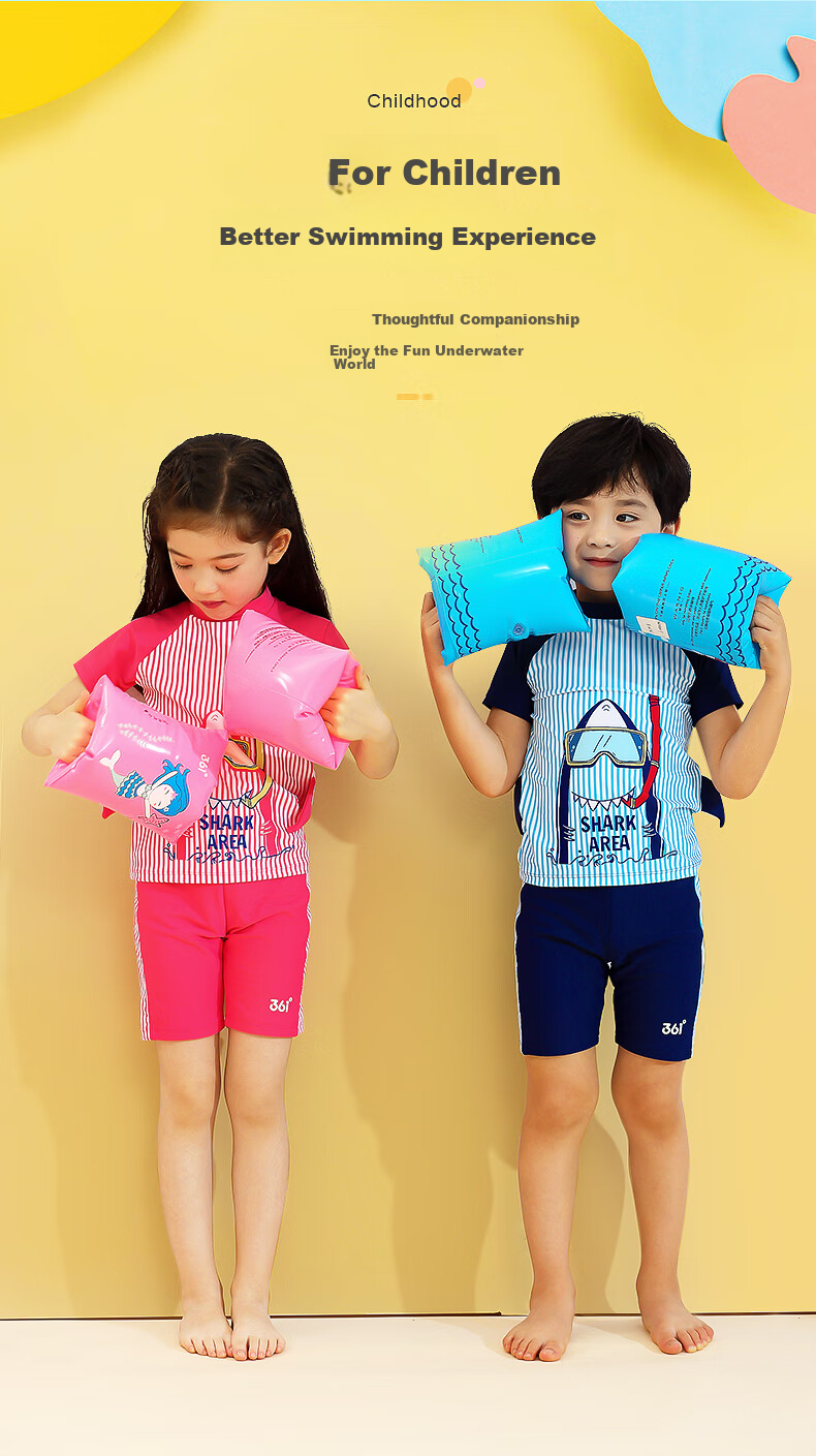361° Adult Floating Sleeve Swimming Arm Rings Water Sleeves Swimming Equipment Beginner Swimming Arm Rings Inflatable Floating Sleeves 3