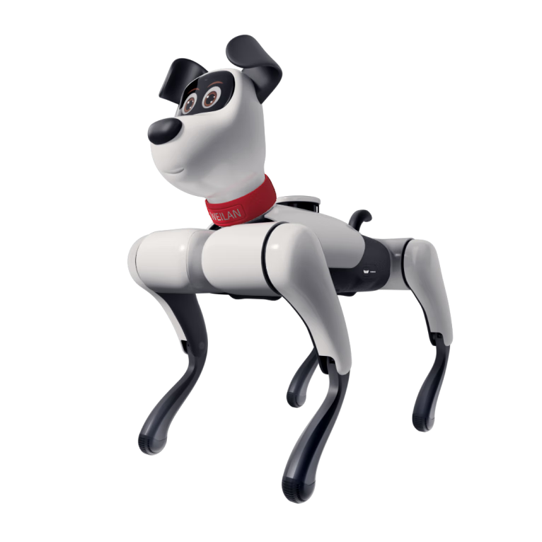 WEILAN Alpha Robot Dog, BabyAlpha A2, 128GB, Starlight White, Artificial Intelligence Companion Robot, Children's Gift