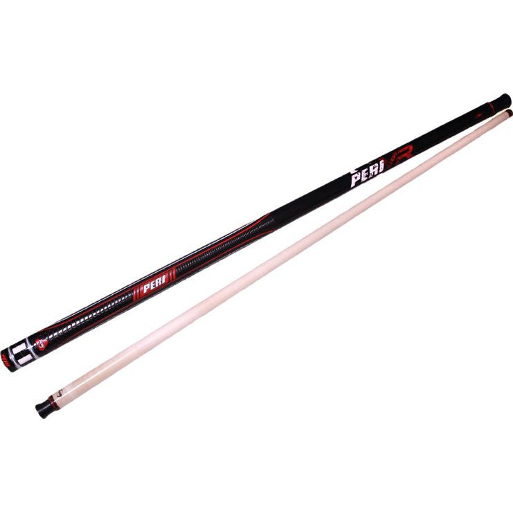 PERI Black 8-Ball Cue American 9-Ball Break Cue Chinese Professional Single Shot Cue Conqueror VR1-R (Rubber Grip)