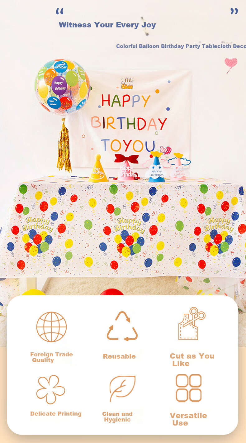 Tinghao Disposable Tablecloth with Elastic Edge, Thickened, 1.6m, 10 Pieces, White, Waterproof And Oil-Proof Table Cover for Camping And Picnics 1