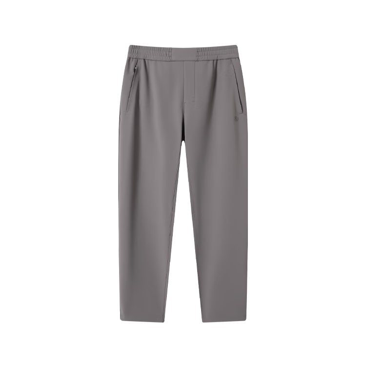 JD Jingzao Water-Repellent 25 New Men's Sports Pants Autumn Winter Warm Outdoor Hiking Durable Commuter Casual Pants Gray L