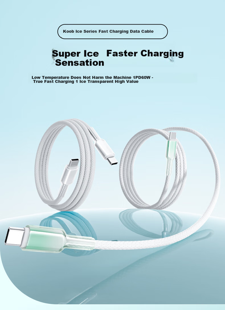 KOVOL [Two-Pack] Compatible with Apple 18 Charging Cable, Data Cable, Type-C Dual-Head PD60W Super Fast Charging Ctoc Car Charger Suitable for IPhone15/16/17promax 1