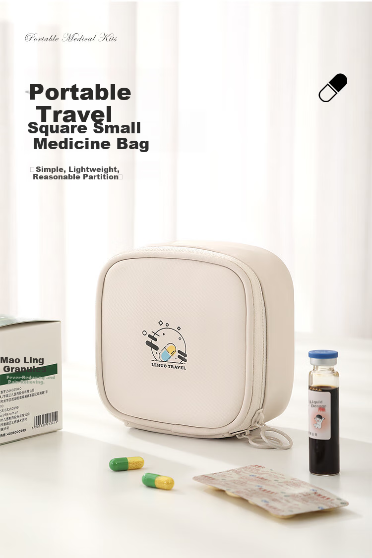 LOHAS Travel Portable Mini Pill Organizer Weekly 7-Day Medicine Storage Box for Supplements 2