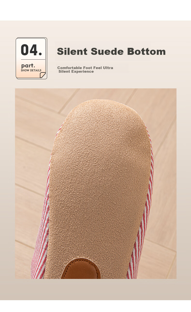 YUZHAOLIN Japanese Cotton And Linen Slippers for Men And Women, Spring And Autumn Indoor Home Wooden Floor All Seasons YC196 8