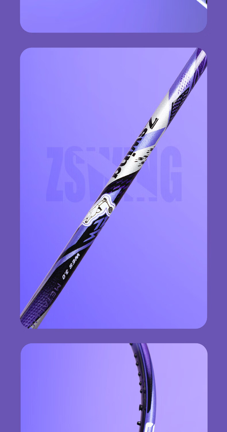 VICTOR Victory Zheng Siwei Exclusive Series Badminton Racket Alloy Carbon Fiber All-Round DX-12 ZSW 4