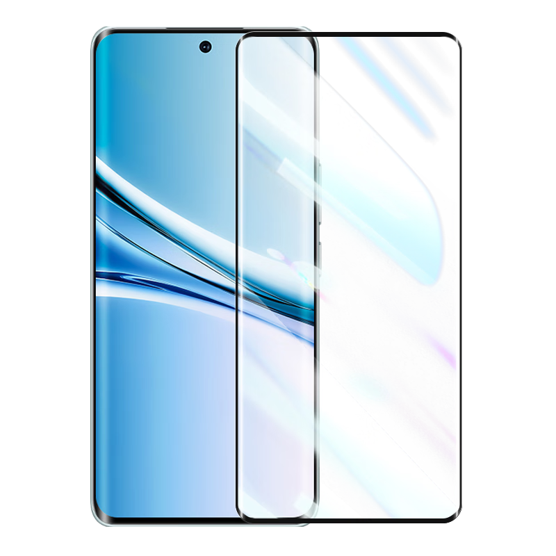 Langke [2-Pack] Tempered Glass Screen Protector for Redmi Note 15, Full Coverage Ultra-Thin HD Anti-Fingerprint Anti-Drop Protective Film for Xiaomi Redmi Note 15 Curved Screen