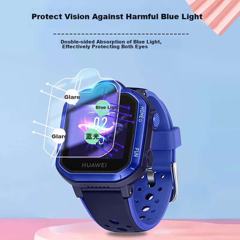 Защитное стекло LANGLING для Huawei Children's Watch 4 Pro, 2 шт., защита от синего света, полное покрытие, защита глаз
