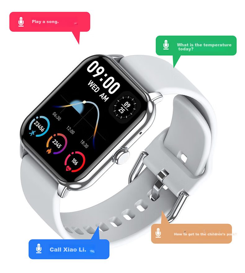 ATQ Smart Watch for Women, Bluetooth Phone Watch, Multifunctional Sports Heart Rate Monitor, New Year's Birthday Valentine's Day Gift for Girlfriend 25
