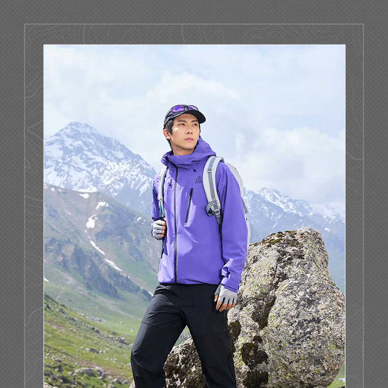 361° Unisex Softshell Jacket Autumn Winter Outdoor Sports Water-Repellent Windproof Hiking Coat 632533614-2 4