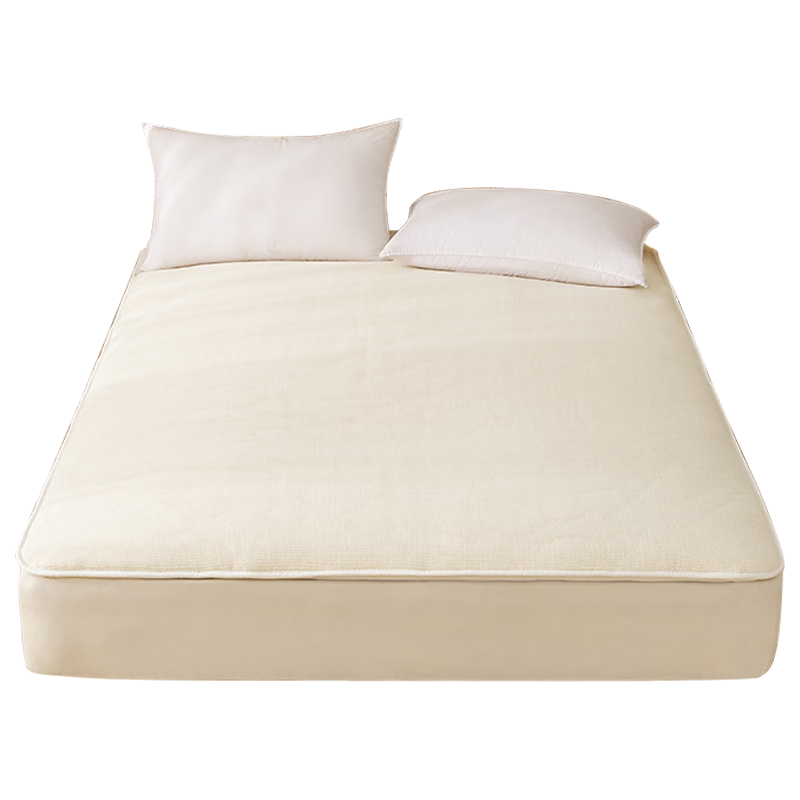 KING SHORE Bedding, 100% Xinjiang Cotton Quilt, Warm Mattress Pad, All-Cotton Thickened Cotton Wadding, 180*200cm