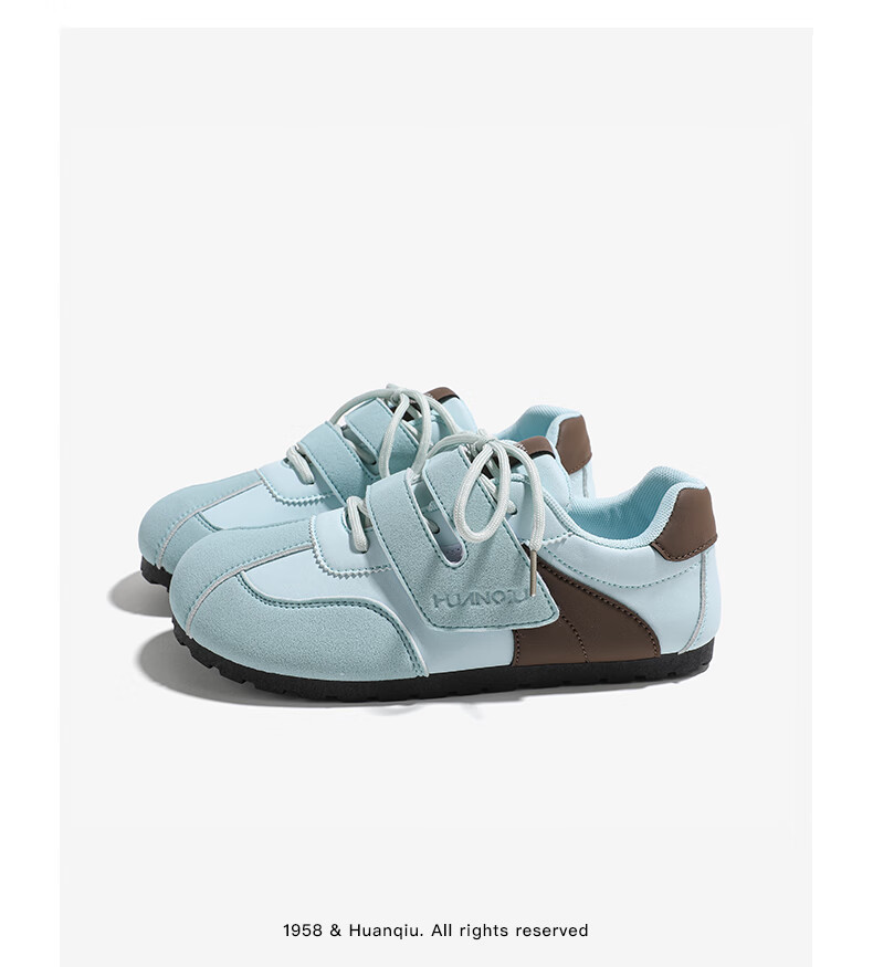 Global Magic Velcro Board Shoes Puffy White Shoes New Ins Ugly Cute Women's German Training Shoes KMXFX8093 Beige Size 35 10