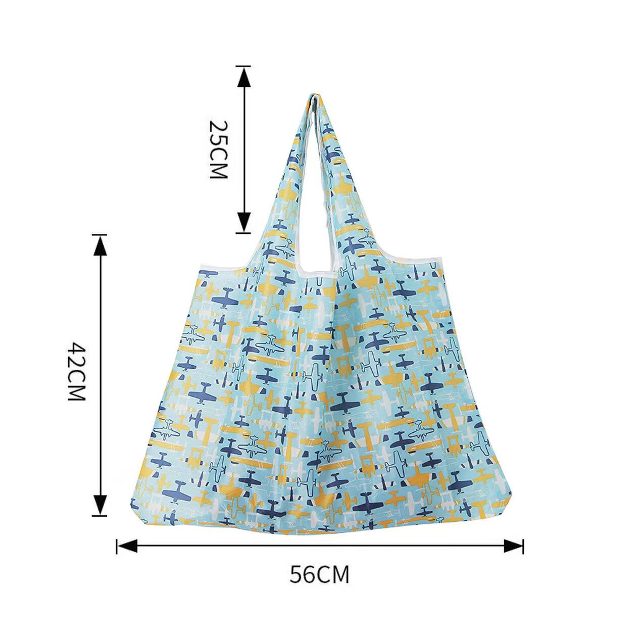 Kelianghuizi Travel Folding Storage Bag, Outdoor Picnic Handbag, Household Portable Eco-Friendly Shopping Bag, Grocery Bag, Airplane