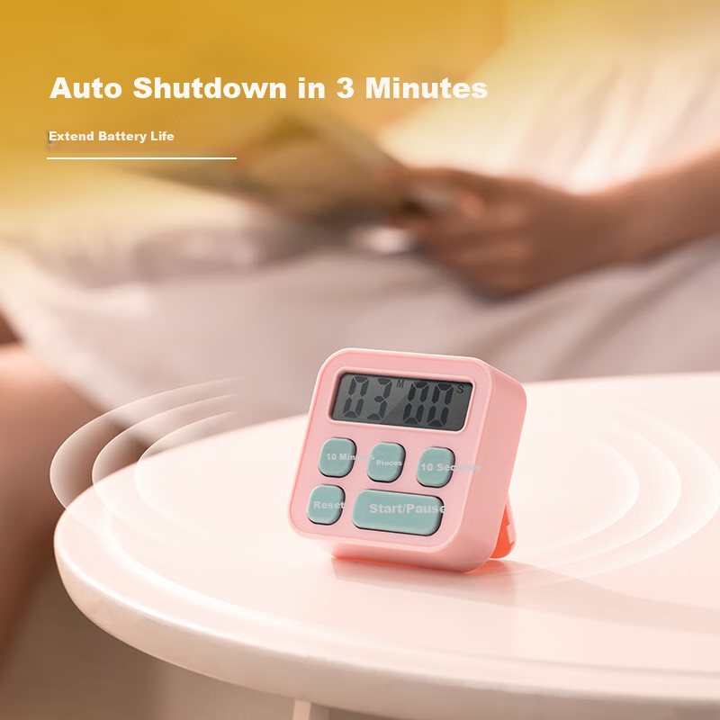 Deli Electronic Timer for Baking, Children's Self-Discipline, Exam Time Management, Kitchen Timing, Essential for Back-To And Advancement, LE201 Back-To Seaso