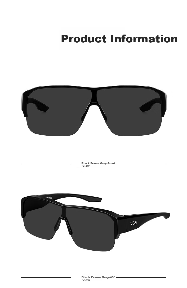 VEGOOS Day And Night Polarized Myopia Sunglasses Clip-On Anti-Glare Night Vision Glasses for Driving And Cycling 12