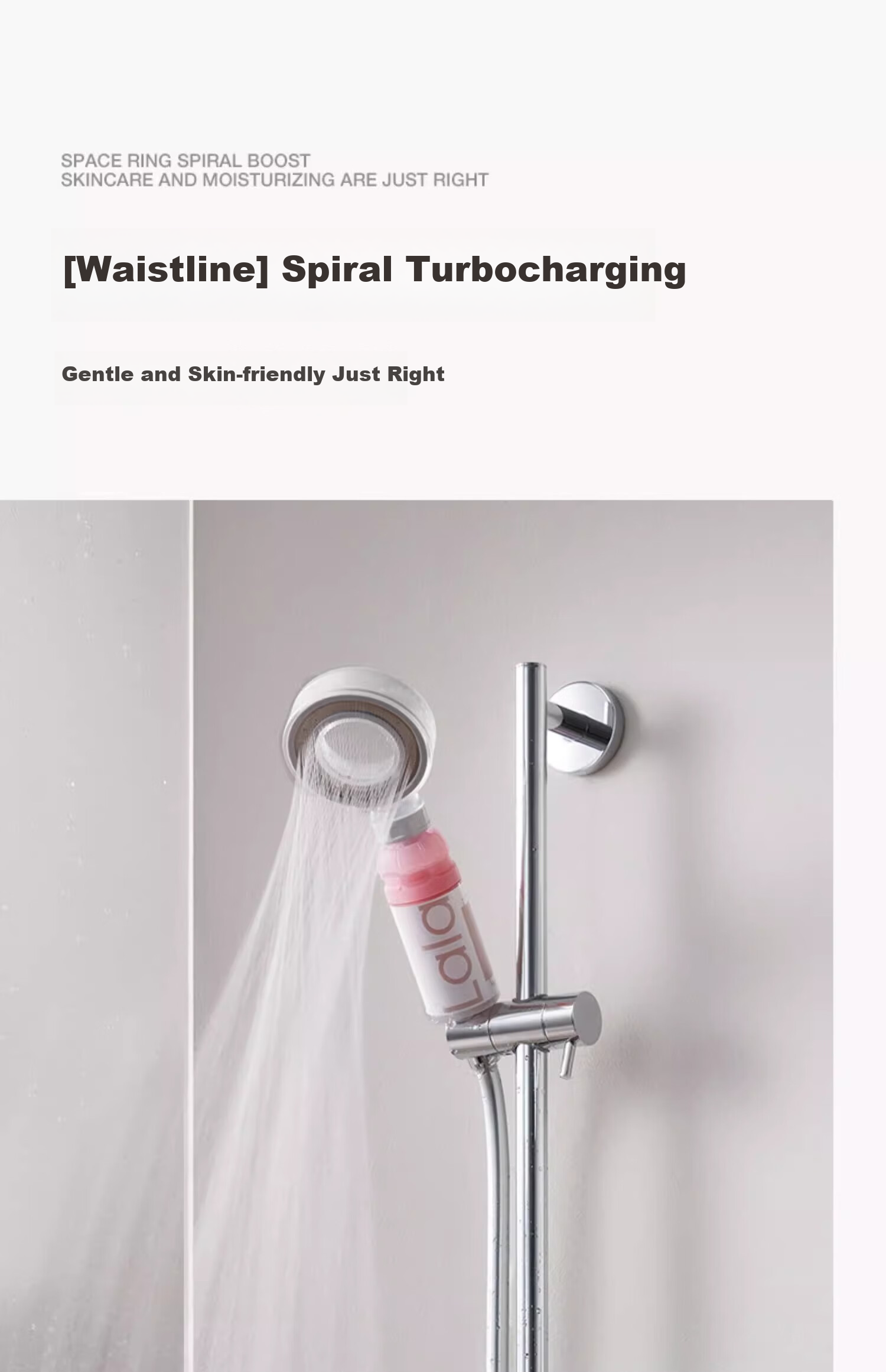 LALAPERCARE Shower Filter, Imported from Korea, Household Chlorine Remover, VC Plant Extract Fragrance, Bathing Shower Head Water Purifier, Ocea 6