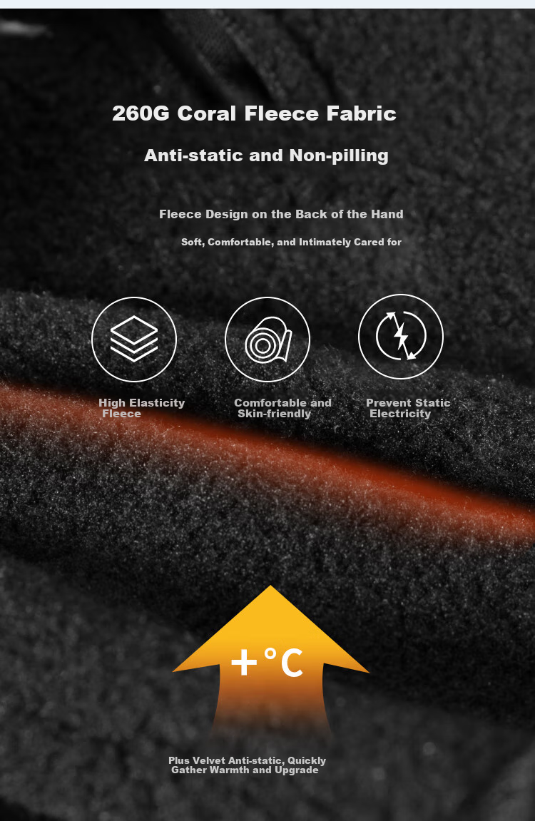 JD Original Cycling Gloves for Motorcycles, Long Finger Bicycle Gloves, Full Finger Bike Gloves for Men And Women, Autumn And Winter Warmth, Size L 4