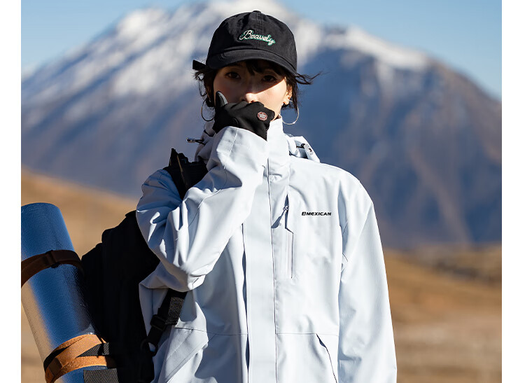 Wassup Sohot Men's Windbreaker Jacket, Spring And Autumn Warm Casual Mountaineering Coat, Windproof Waterproof Outerwear for Men, Black, Size M 1