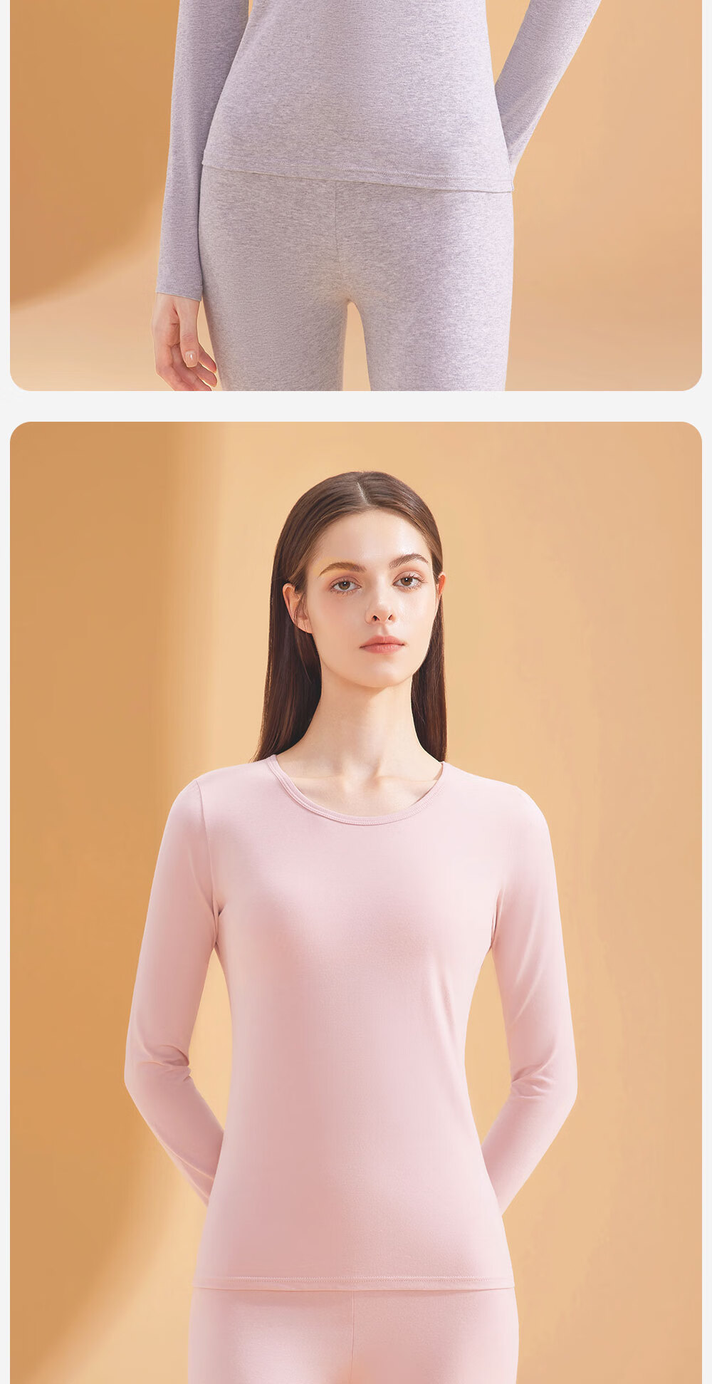 Urban Beauty 95% Cotton Thermal Underwear Women's Autumn High-Waist Set Winter Thin 10A Antibacterial Anti-Mite Anti-Static 10