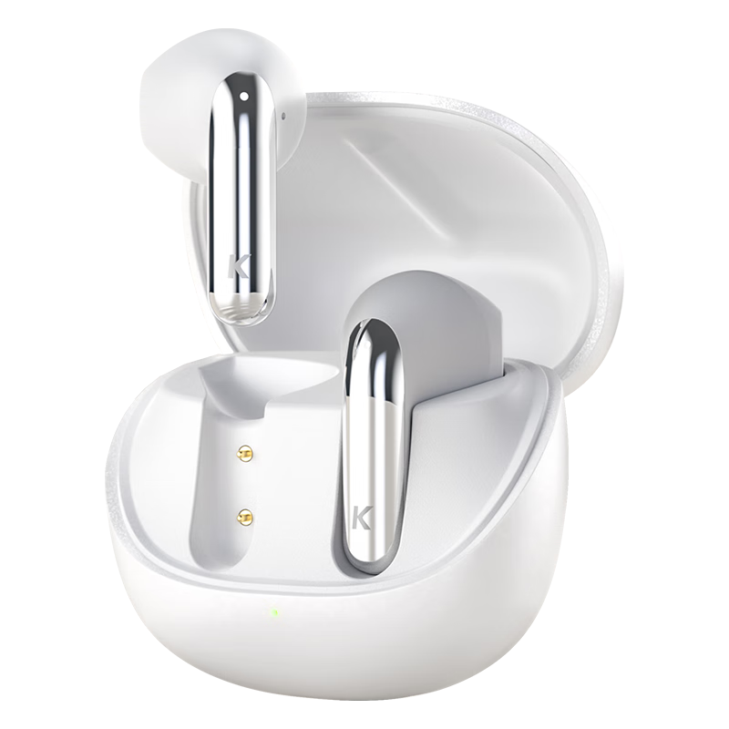 KUGOU M23 Bluetooth 6.0 Earphones Semi-In-Ear Wireless Music Gaming Low Latency Long Battery Life Noise Cancelling Compatible with Huawei Apple Xiaomi Men