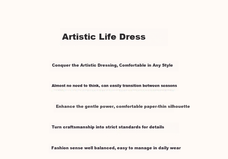 Dme [Klein Blue] Relaxed Pure Cotton Puff Sleeve Loose Waist Slimming Mid-Length Women's Dress 1