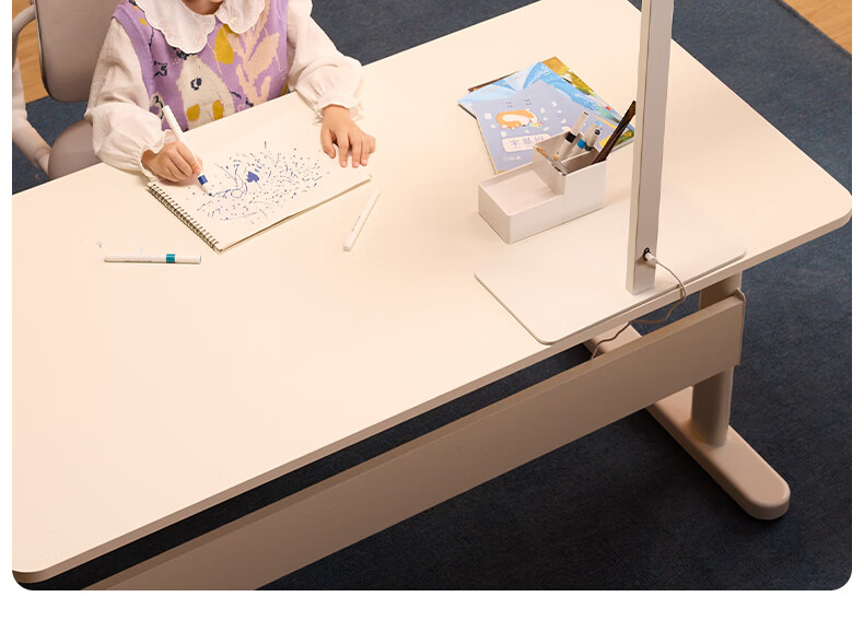 Tongshijie Desktop Large Road Eye Protection Lamp Full Spectrum Student Study Desk Lamp Children's Blue Light Blocking Reading Lamp 48W 29