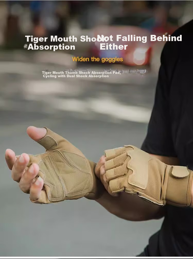 MOON MOON Cycling Gloves, Fingerless Short Gloves, Mountain Bike Gloves for Men And Women, Summer Thin Breathable Shock-Absorbing Bicycle Equipment 8
