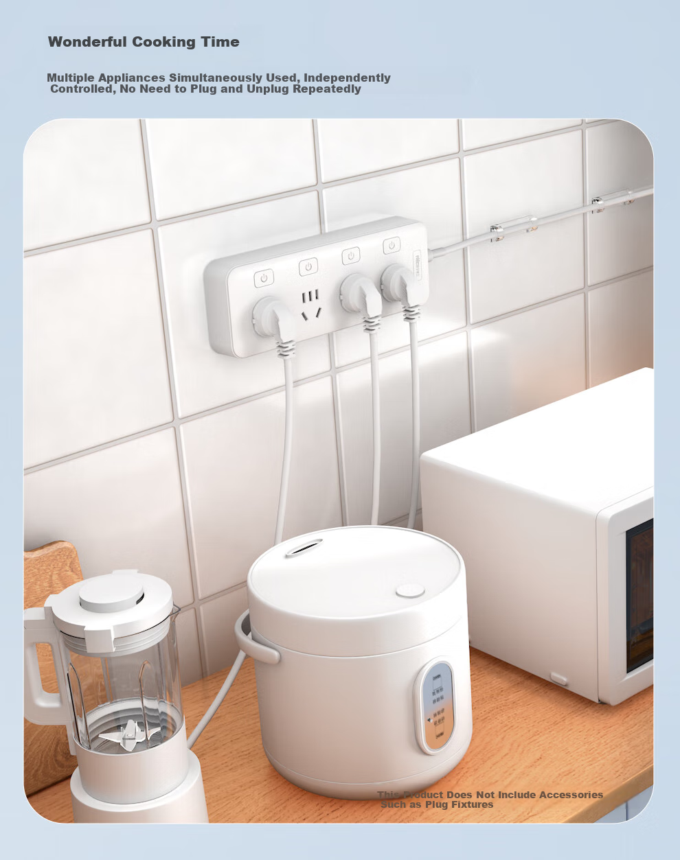 NVCleishidiangong New National Standard 8-Outlet 3-Meter Power Strip, Extension Cord, Socket Board, EP482 5