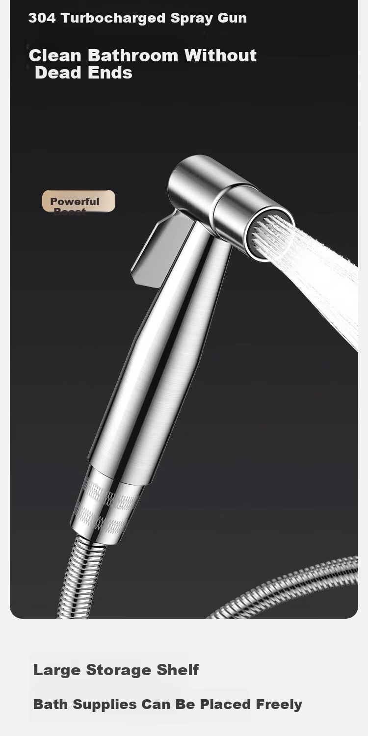 ILeddog [Germany] All-Copper Simple Shower Head Set, Bathroom No-Top Spray Bathtub Shower Head 019 15