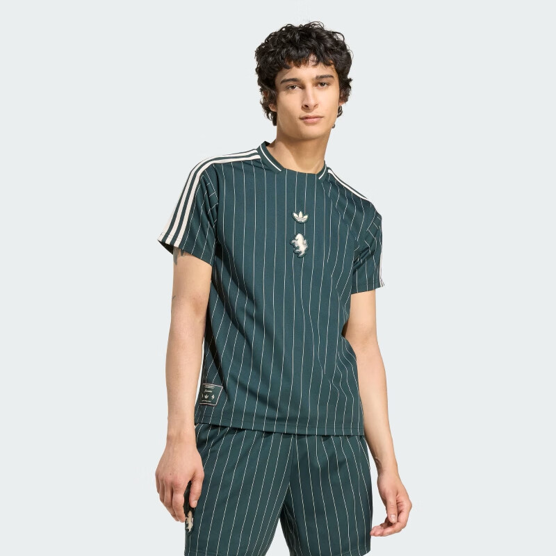 Adidas Men's And Women's Football Series JUVE ICON JSY Juventus Short-Sleeve JM9451 Dark Green M 3