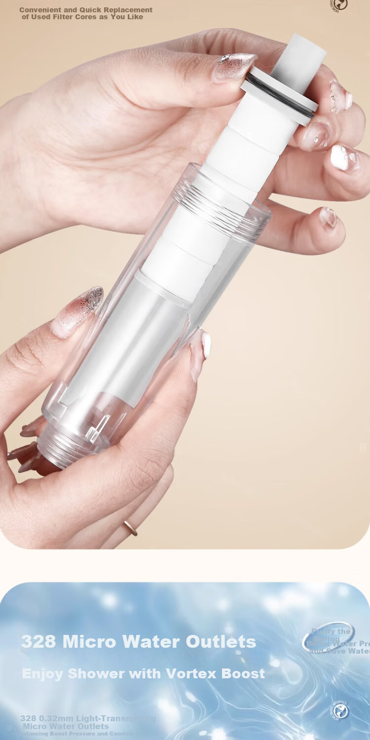 ILeddog [Germany] Filtered Water Shower Head with Pressure Boost, Handheld Shower Head for Students Abroad Aug-21 9