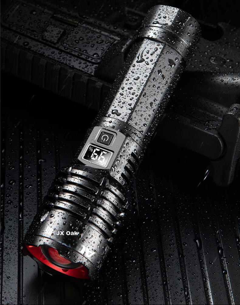 Aokesi High-Power Flashlight, Ultra-Bright Outdoor Zoomable Long-Range Rechargeable Multi-Functional Waterproof Portable Long Battery Life for Home Use 23
