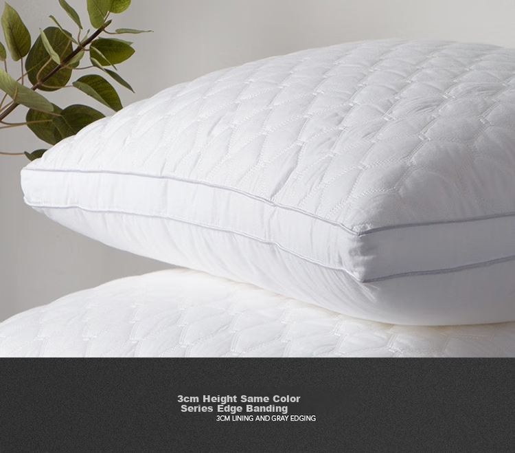 Dohia Home Textile Pillow, Class A Pure Cotton Hotel-Style Pillow Core, Adult Cervical Pillow, Height Approximately 8cm 10