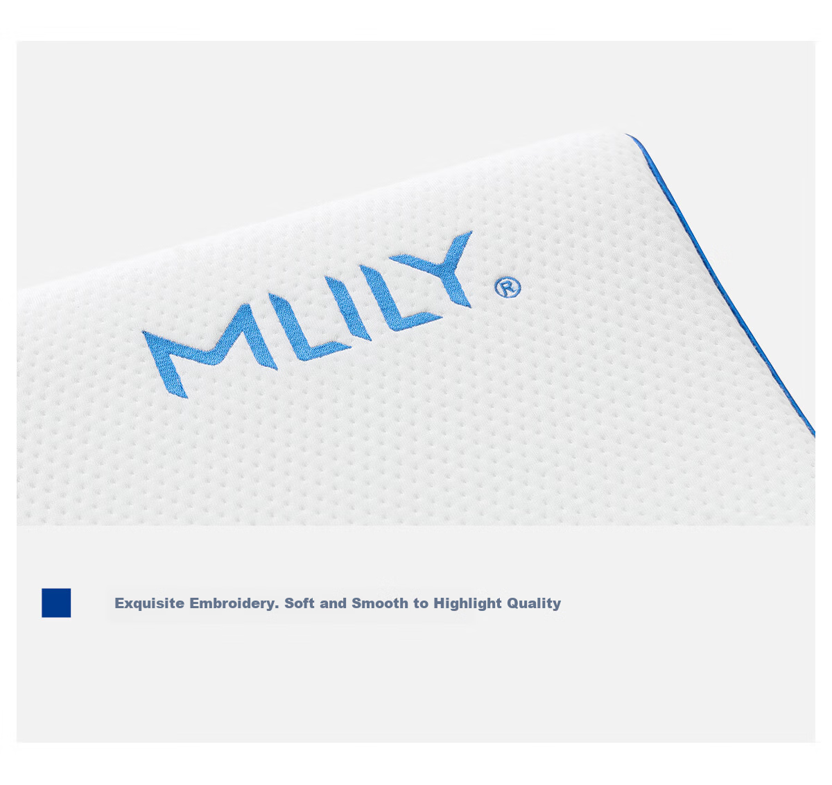 MLILY Memory Foam Pillow, Deep Sleep Cervical Pillow for Adults, Sleeping-Specific Pillow Core, Slow Rebound, Single Neck Protection Pillow, Zero Pressure Pillow, Size S 10