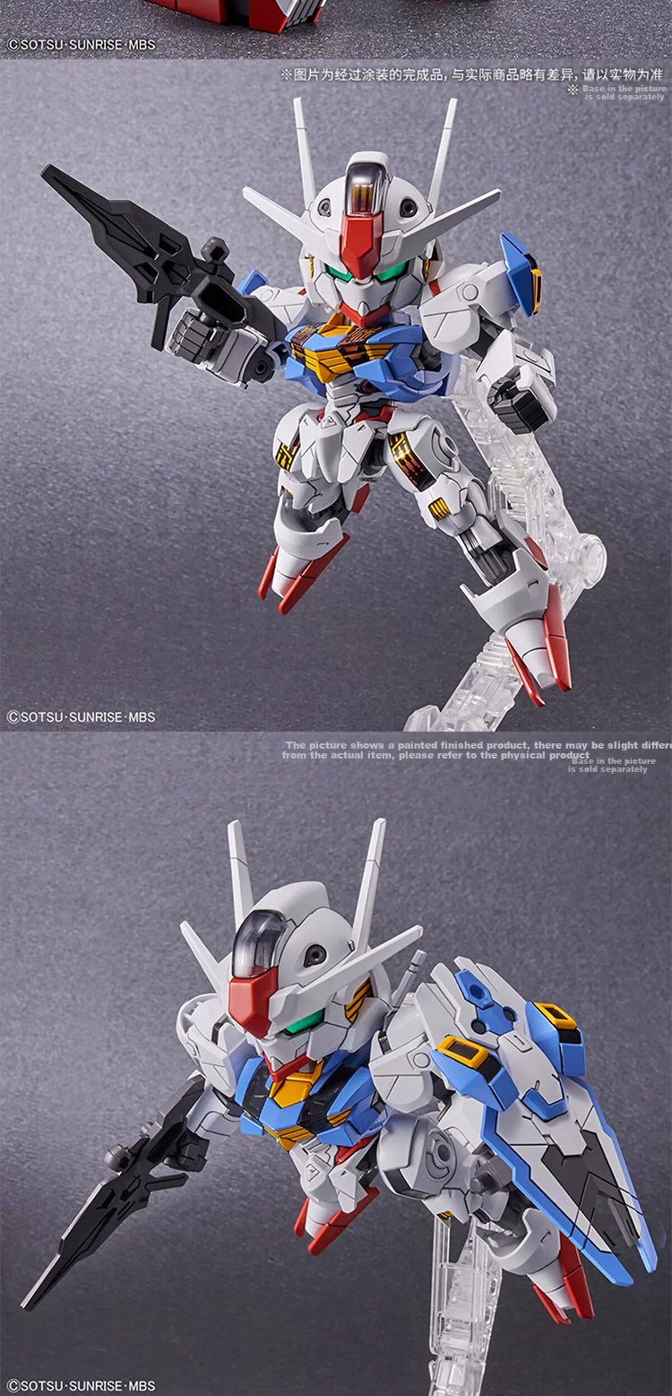 BANDAI Gundam Assembly Model Toy SDEX Wind Spirit Gundam, Suitable for Ages 15 And Above 4
