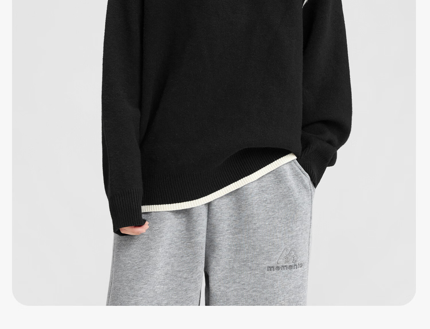 Zuo Xi Boys Sweater Winter 2025 New Children's Pullover Knitwear Imitation Cashmere Black 140cm 16
