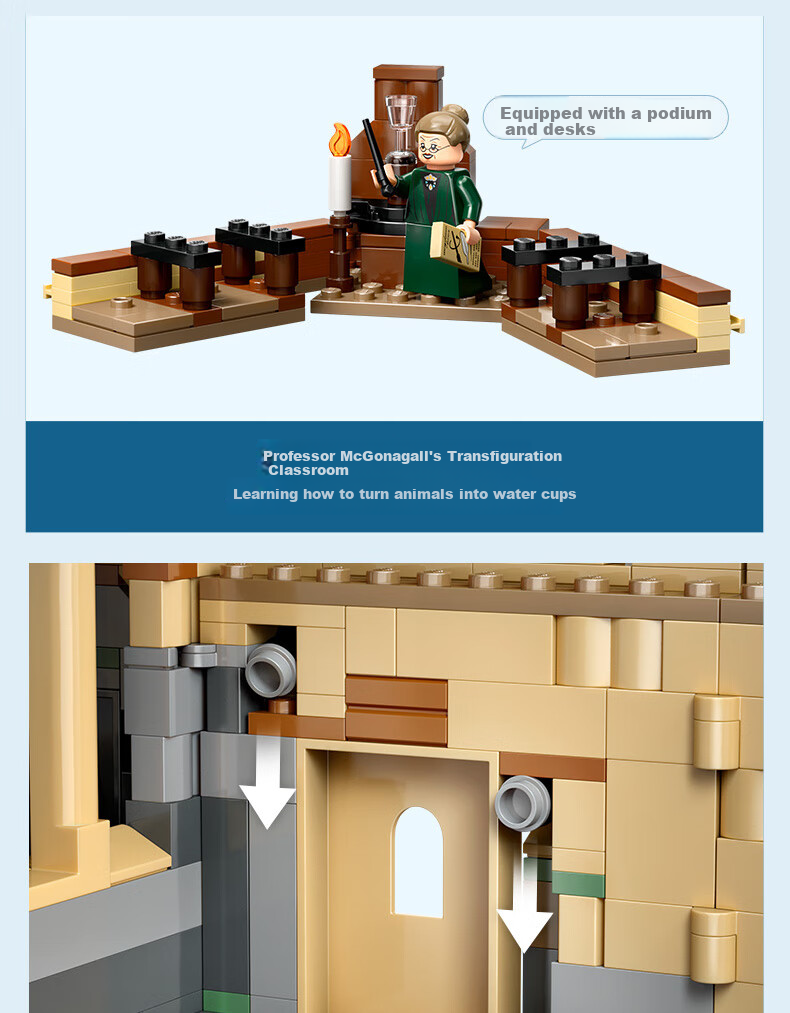 LEGO Harry Potter 76447 Hogwarts Castle Flying Course Building Set, Boys And Girls Children's Toy, Birthday Gift 3
