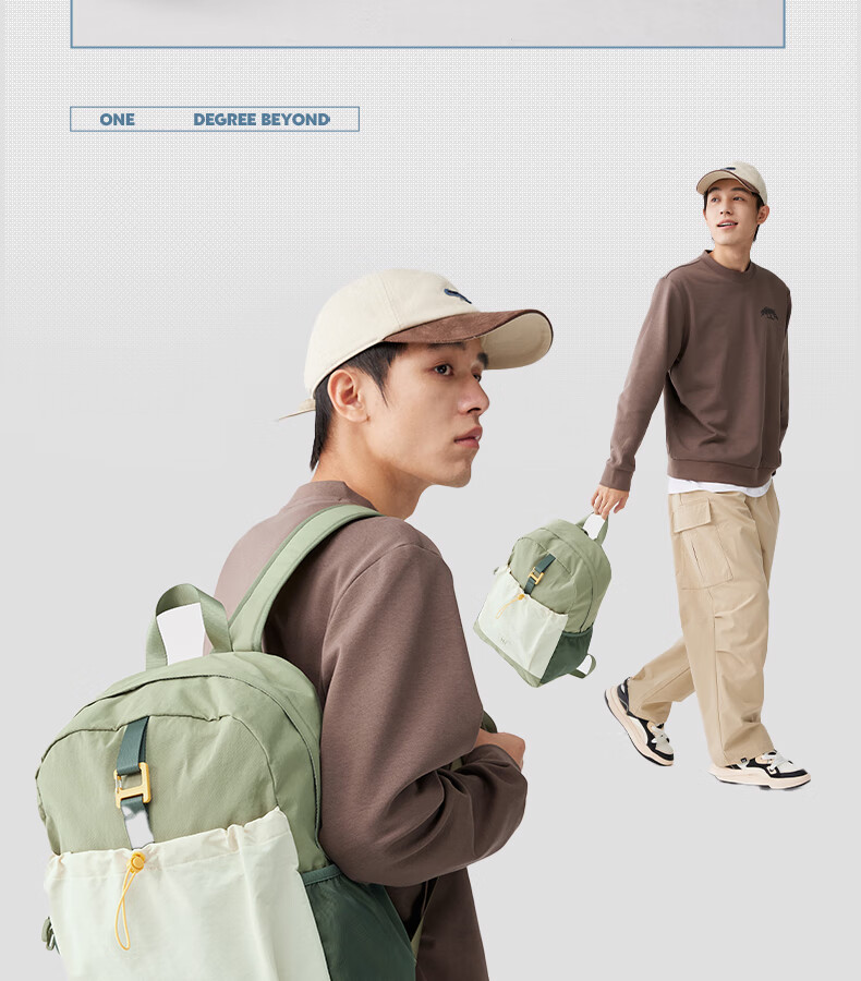 361° Backpack School Season Student Campus Large Capacity Laptop Bag Unisex 512531021-1 7
