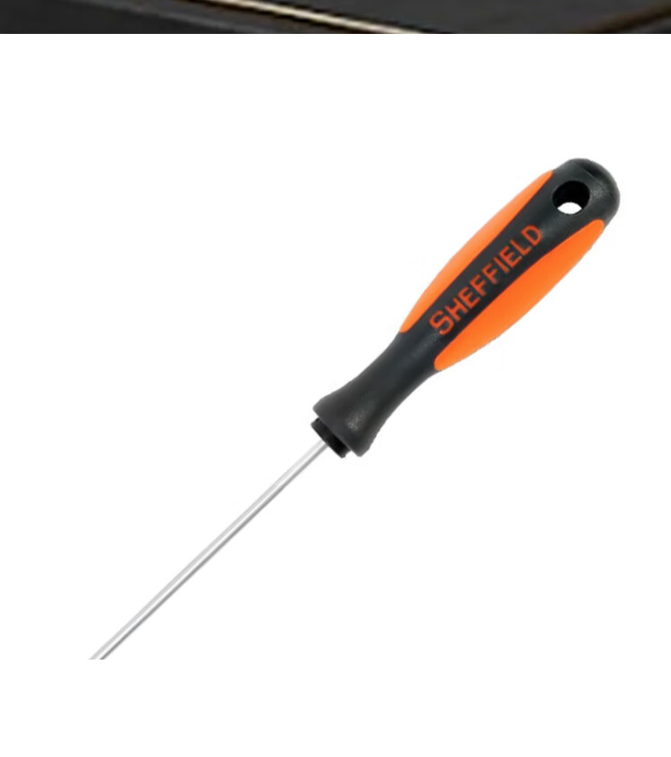 SHEFFIELD Dual-Color Handle Parallel Flathead Screwdriver 2.0×50mm S056401 11