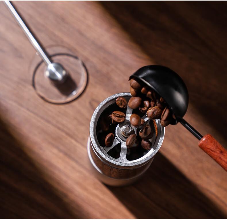 Bincoo Seven-Star 46mm Large Blade Manual Coffee Grinder Hand-Crank Espresso Coffee Bean Mill 2