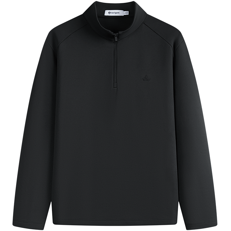 Navigare Star Style Italian Small Sailboat 25 New Men's Half-Open Collar Brushed Fleece Sweatshirt Inner Shirt 1135845304
