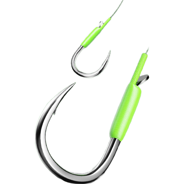 JIADIAONI Large Hook Fishing Line with Double Hooks for Carp, Grass Carp, Bighead And Silver Carp, Specialized Hook Size 11#8
