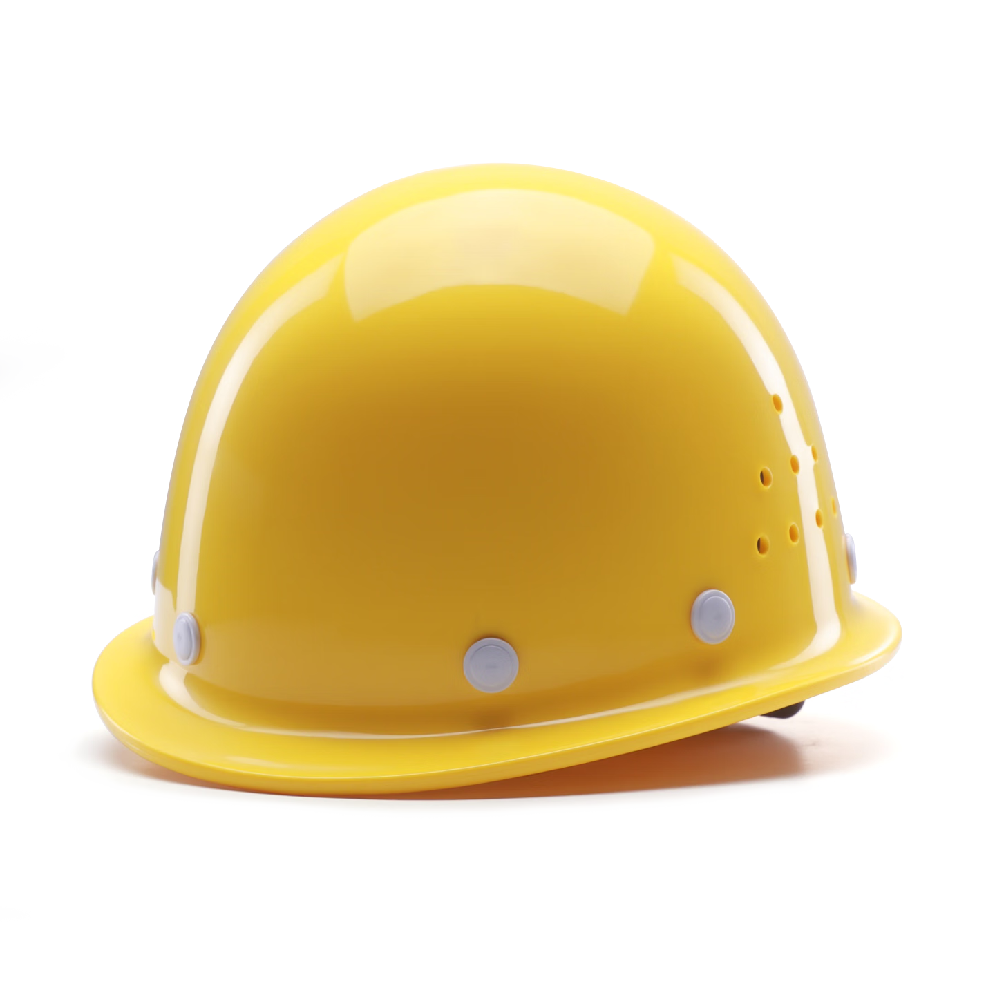Norris ABS Safety Helmet Construction Site National Standard Thickened Anti-Smash Impact-Resistant Construction Engineering Helmet Enhanced Ventilated Yellow