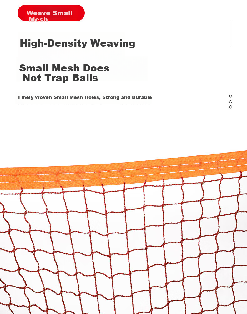 Babamama Portable Badminton Net Stand, Standard Outdoor Indoor Tennis Volleyball Shuttlecock Net Frame, Mobile New Year Gift 6