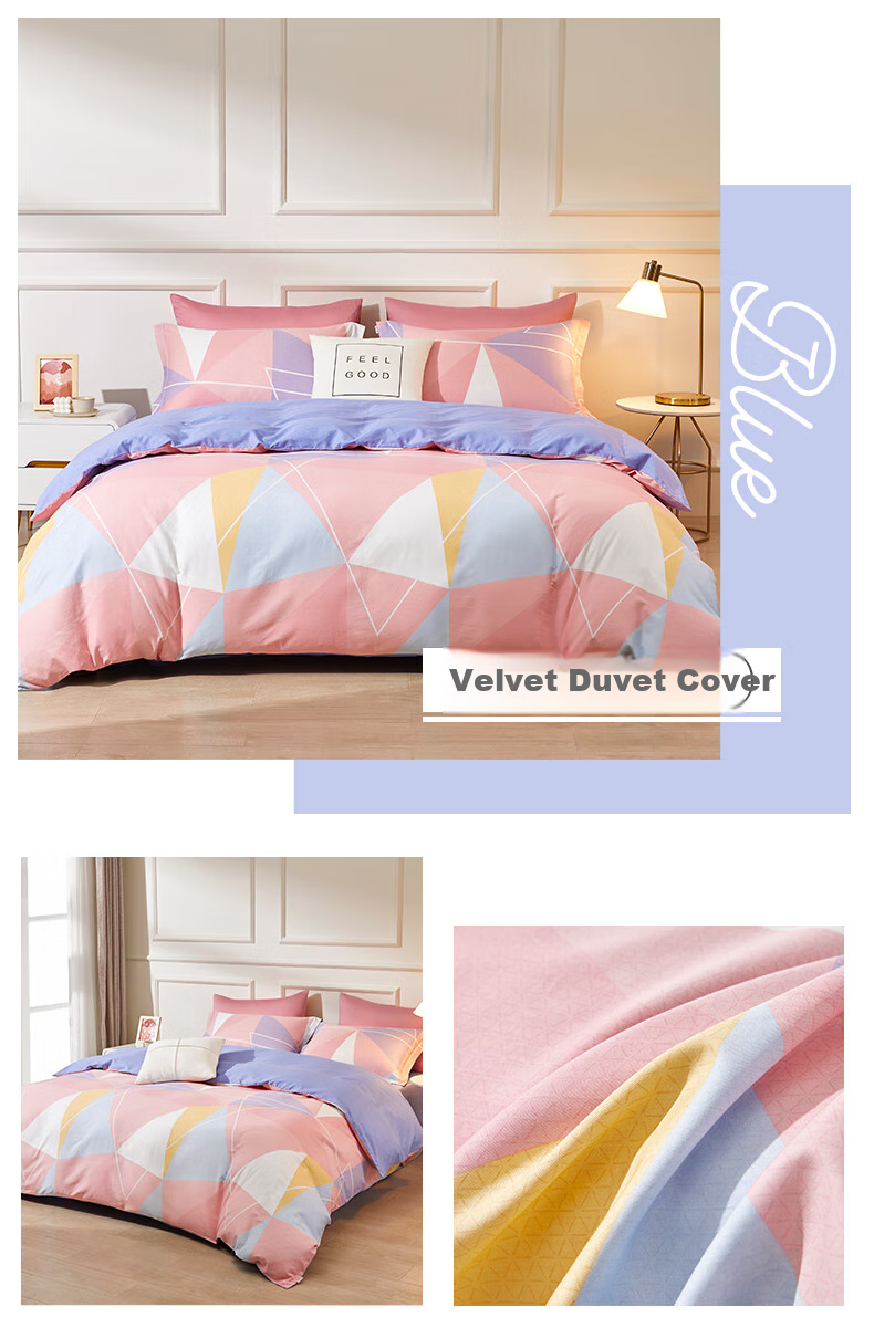 BEYOND Home Textiles High-Count Pure Cotton Duvet Cover, Single Piece, Printed Floral Pattern, Fragrant Duvet Cover, 150*210cm, Home And Living Room 11