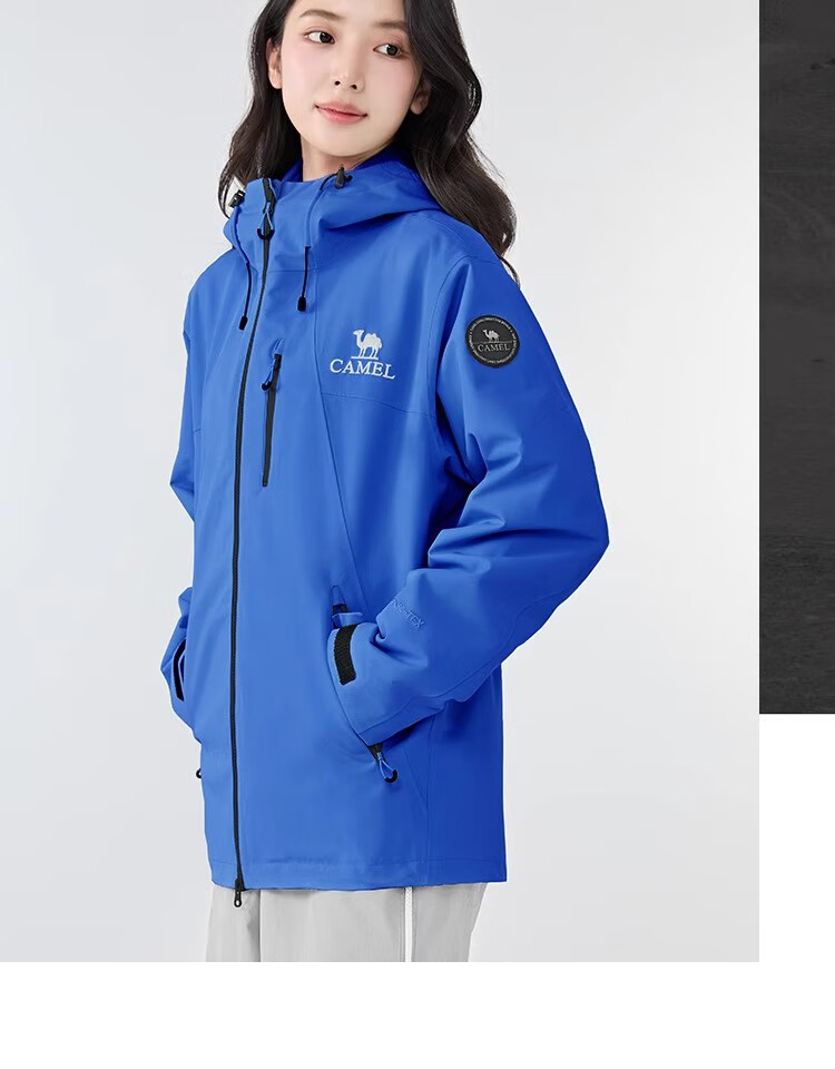 Camel Women's King Kai Armor 3-in-1 Unisex Autumn Winter Waterproof Mountaineering Jacket 11
