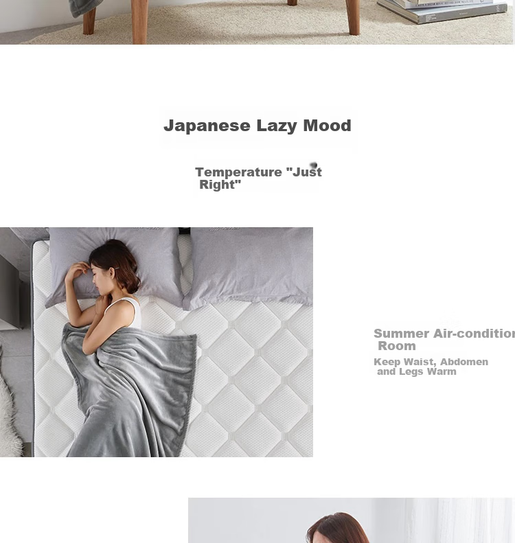 Wangyiyanxuan Blanket Throw, Flannel Cat Blanket, Office And Home Air Conditioning Blanket, Ocean Blue-Gray 150*200cm 12